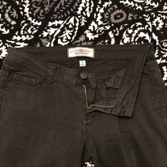 Black Skinny Jeans Size 5 Iris Jeans - Picture 2 of 8